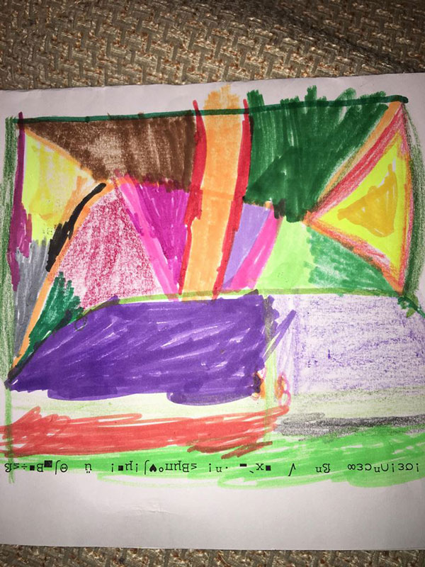 გაიცანით 4 წლის ელენე ცაგარელი - ხატვის გენიოსი