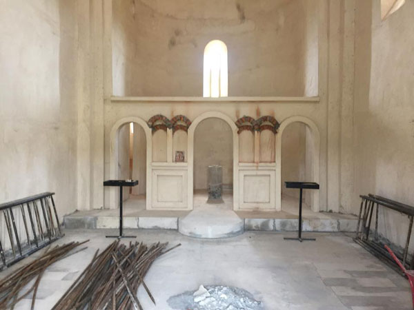 თვითნებური რესტავრაციის სავალალო შედეგი ნუკრიანთან