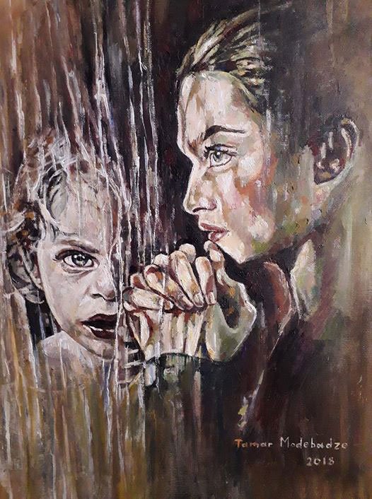 იტალიაში მოკლული თამარ მოდებაძის ულამაზესი ნახატები