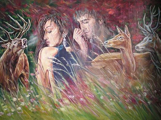 იტალიაში მოკლული თამარ მოდებაძის ულამაზესი ნახატები