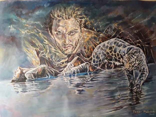 იტალიაში მოკლული თამარ მოდებაძის ულამაზესი ნახატები