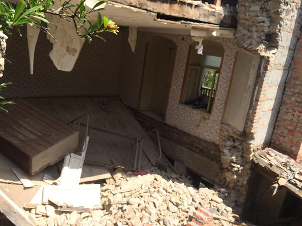 სანდრო შანშიაშვილის მუზეუმი მიწასთან სწორდება