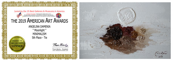 მხატვრებმა ანგელინა დამენიამ და გელა ფილაურმა ნიუ-იორკში ოქროს მედლები მოიპოვეს