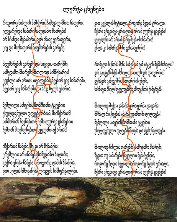 გალაკტიონ ტაბიძის "ლურჯა ცხენების" საიდუმლო