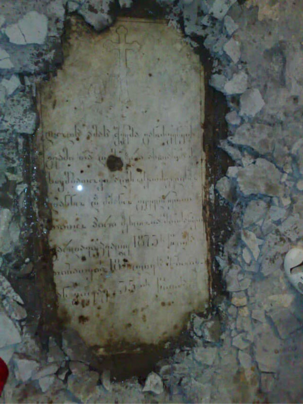 ვანდალიზმი ნავთლუღის წმინდა ბარბარეს ეკლესიაში