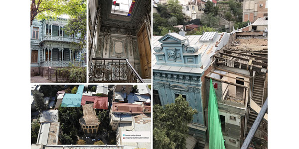 თბილისში უნიკალურ შენობას ანგრევენ