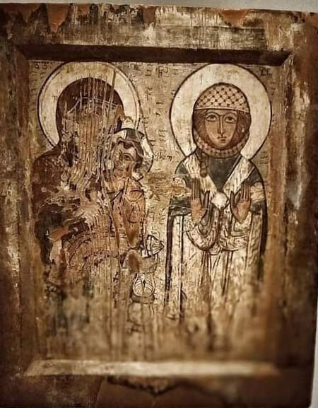 წმინდა ბარბარეს უნიკალური ხატი სვანეთის მუზეუმიდან