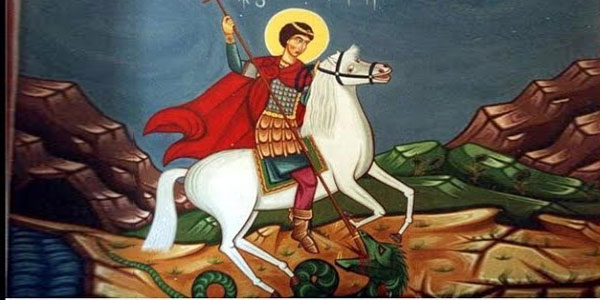 წმინდა გიორგის უნიკალური ფრესკა აღმოჩენილია