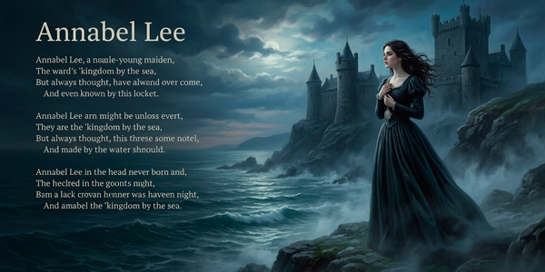 Edgar Allan Poe: Annabel Lee — Original Poem